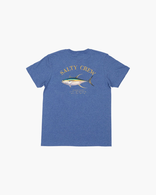 Ahi Mount Standard SS Tee - BlueHeather - Salty Crew Australia