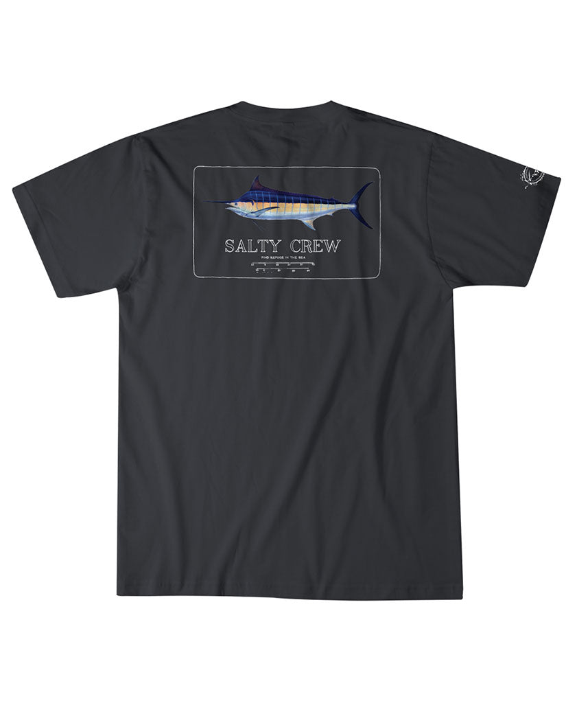 Blue Rogers S/S Tee - Charcoal Heather