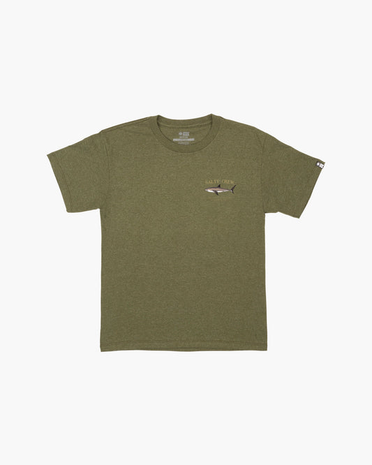 Bruce Boys S/S Tee - Forest Heather