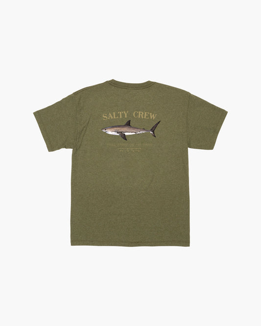 Bruce Boys S/S Tee - Forest Heather