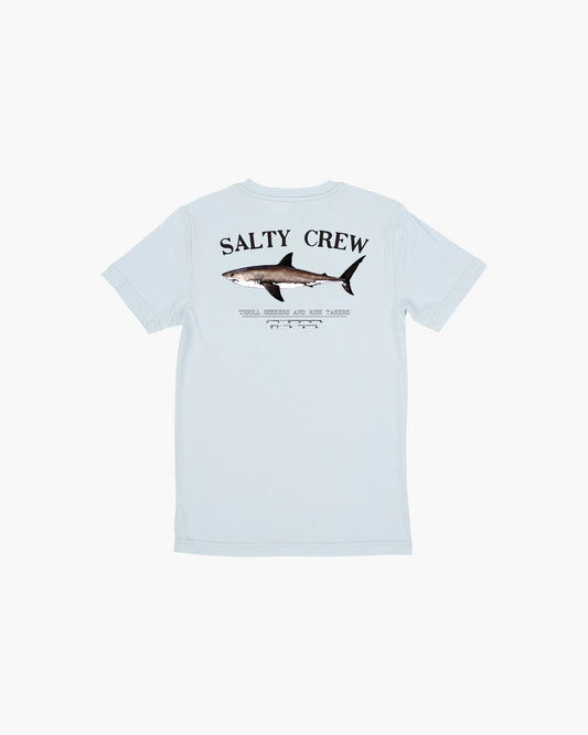 Bruce Boys S/S Tee - Light Blue