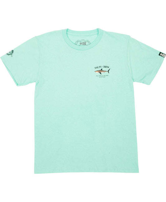 Bruce Boys S/S Tee - Sea Foam