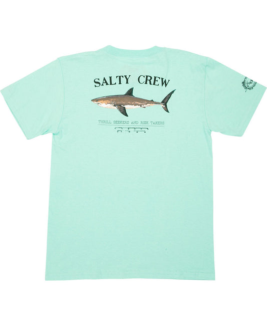 Bruce Boys S/S Tee - Sea Foam