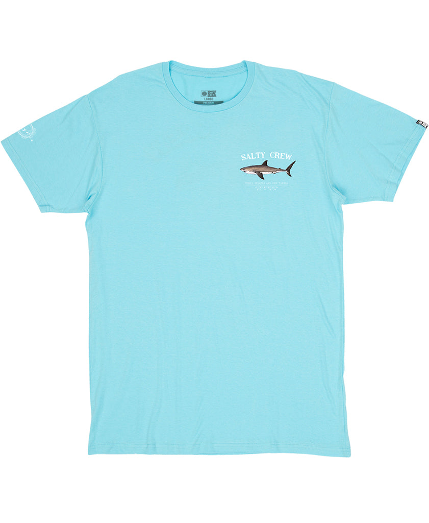 Bruce S/S Tee - Pacific Blue