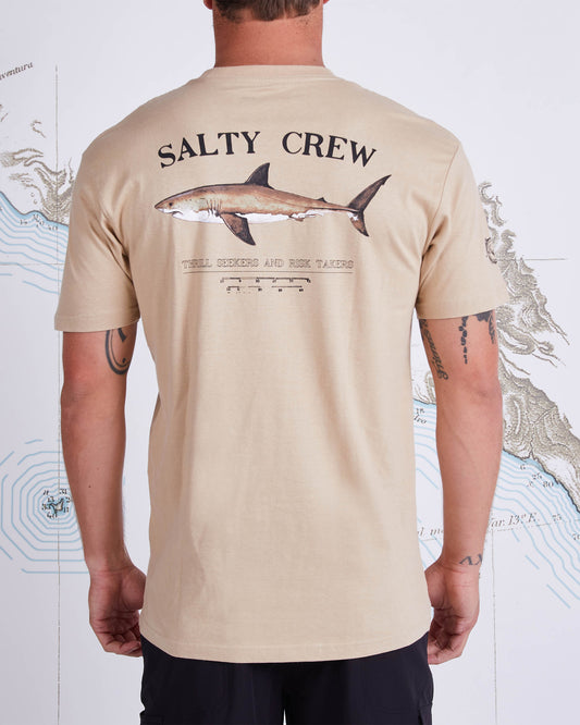 Bruce S/S Tee - Sand