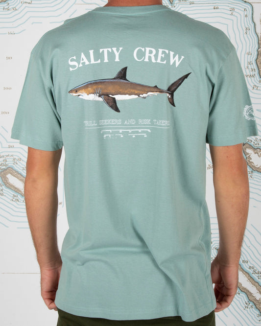 Bruce Premium S/S Tee - Sage - Salty Crew Australia