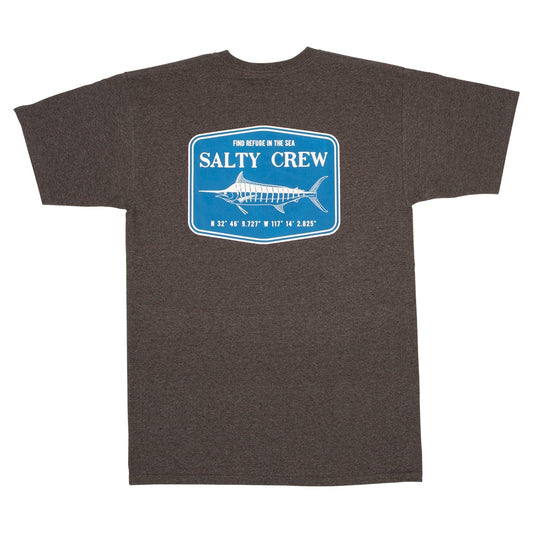 Stealth S/S Tee - Charcoal Heather - Salty Crew Australia