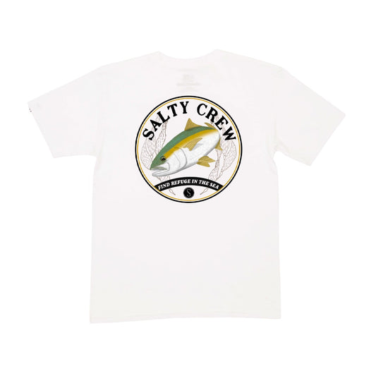 Homeguard S/S Boys Tee - White - Salty Crew Australia