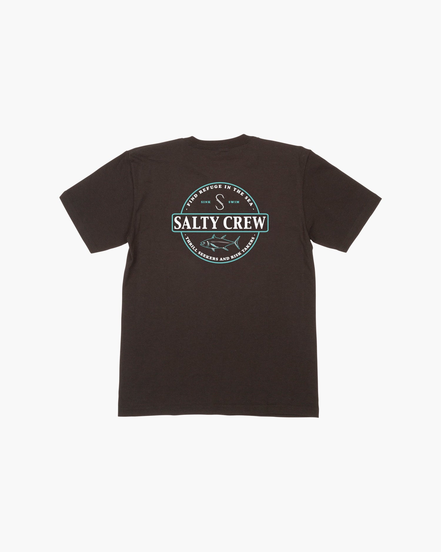 DEEP SEA S/S BOYS TEE - Black - Salty Crew Australia
