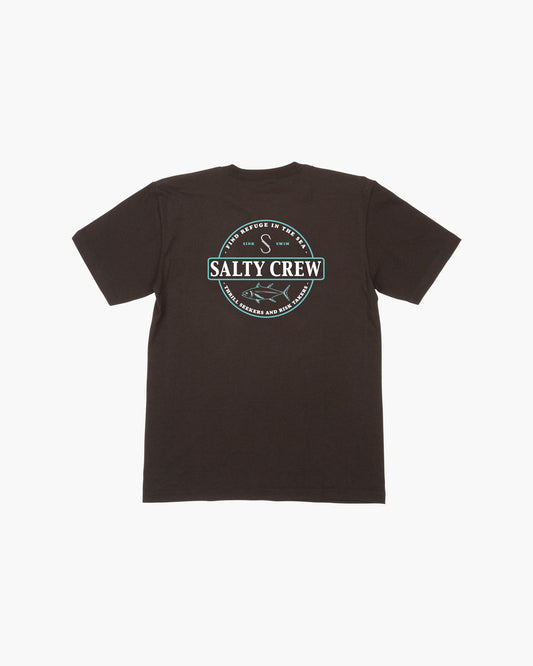 DEEP SEA S/S BOYS TEE - Black - Salty Crew Australia