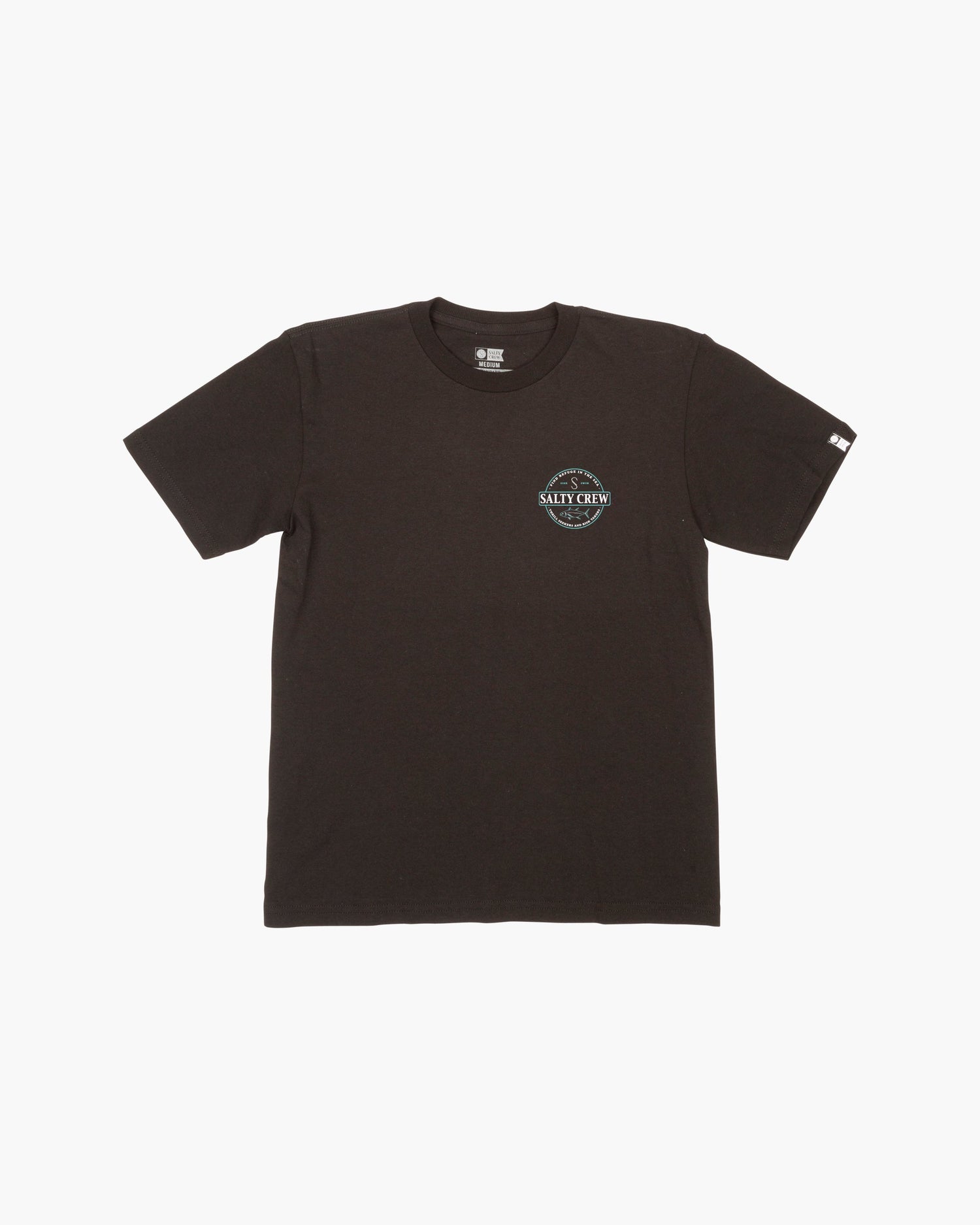 DEEP SEA S/S BOYS TEE - Black - Salty Crew Australia