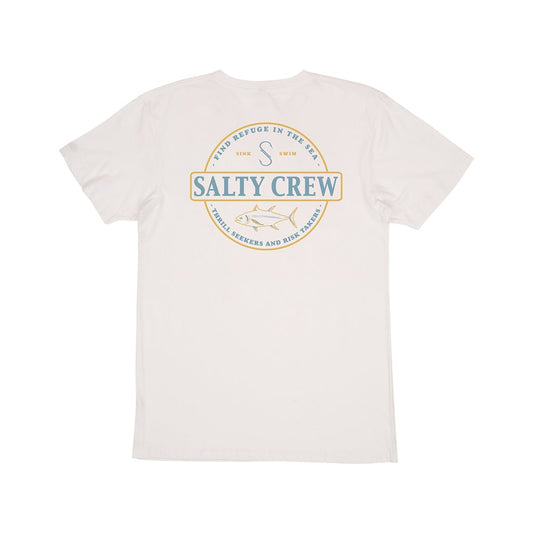 DEEP SEA PREMIUM S/S TEE - White - Salty Crew Australia