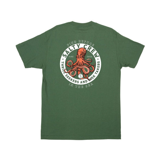 Deep Reach S/S Tee - Spruce - Salty Crew Australia