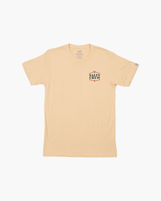 SKIPJACK PREMIUM S/S TEE - CAMEL