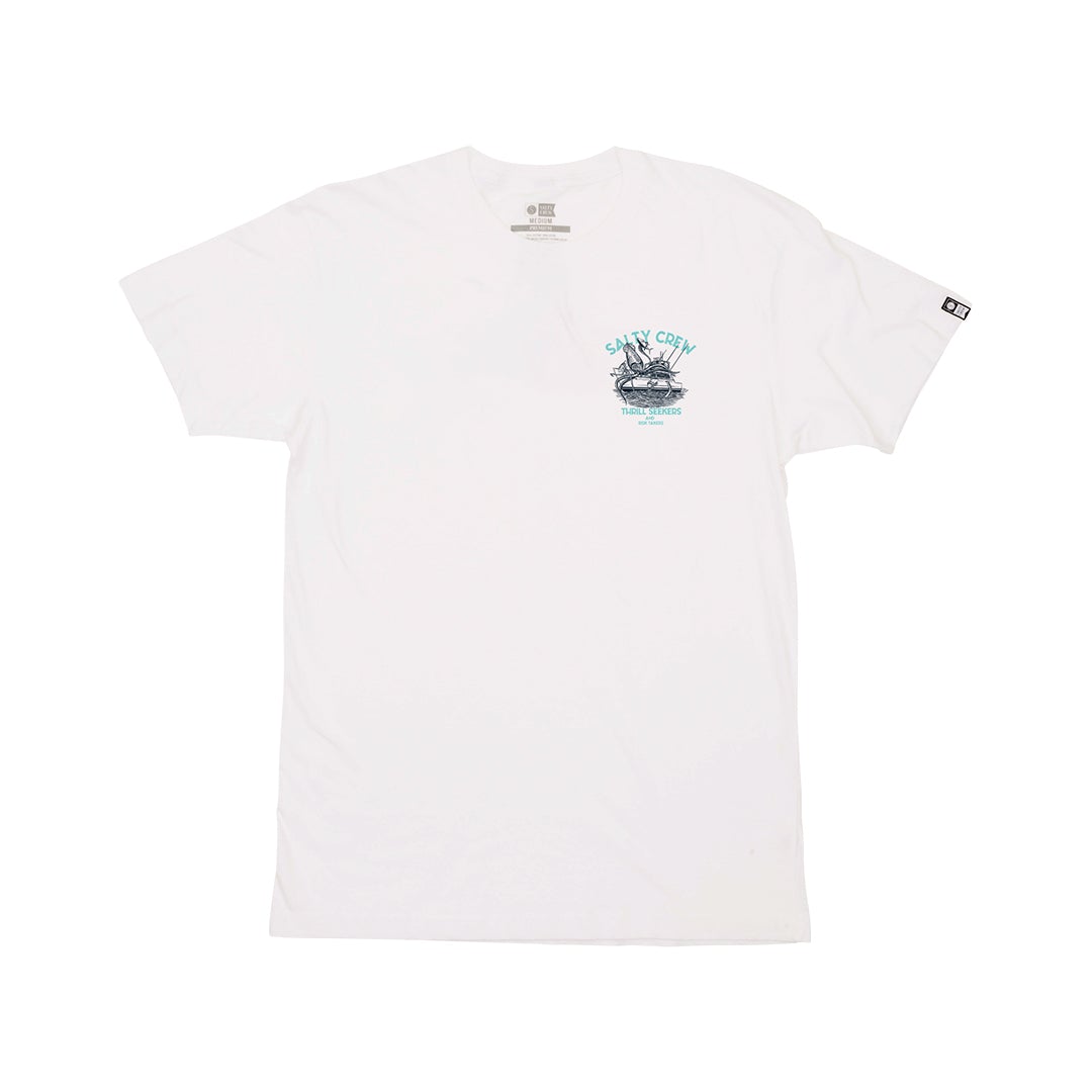 Shop the Deepwater Tee in White online | Salty Crew AU