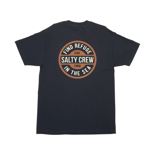 LANDING STANDARD S/S TEE - NAVY - Salty Crew Australia