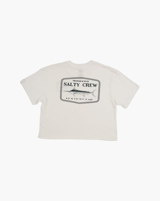 STEALTH SKIMMER TEE - White - Salty Crew Australia