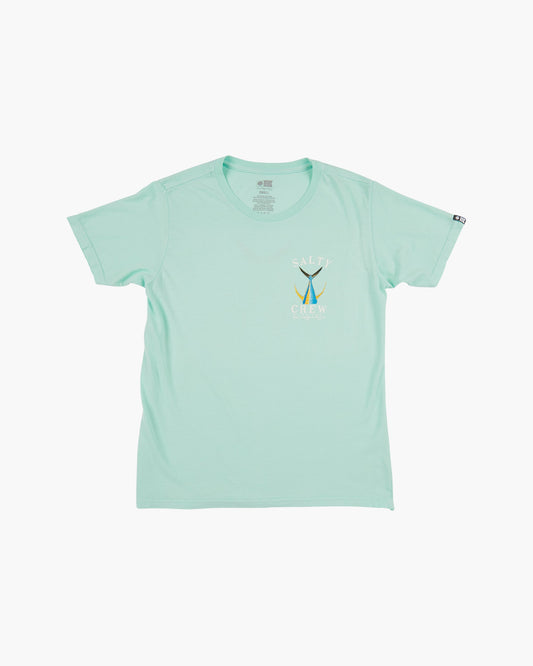 TAILED BOYFRIEND TEE - Sea Foam - Salty Crew Australia