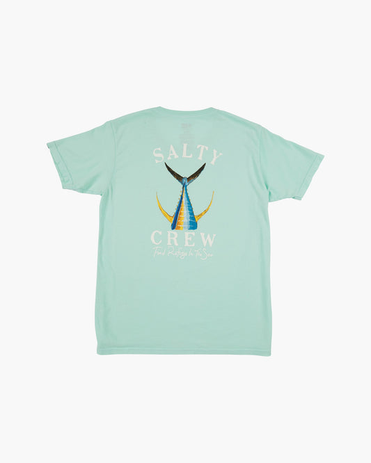 TAILED BOYFRIEND TEE - Sea Foam - Salty Crew Australia
