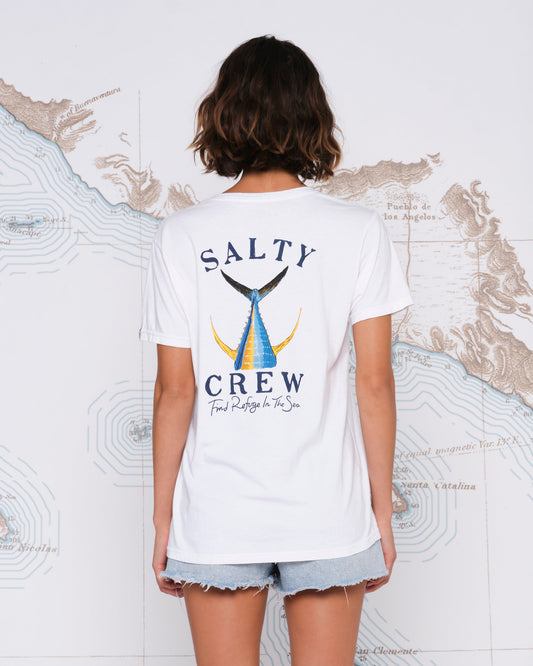 TAILED BOYFRIEND TEE - White