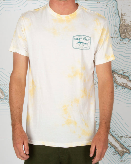 Stealth Tie Dye Premium Tee - WHITE