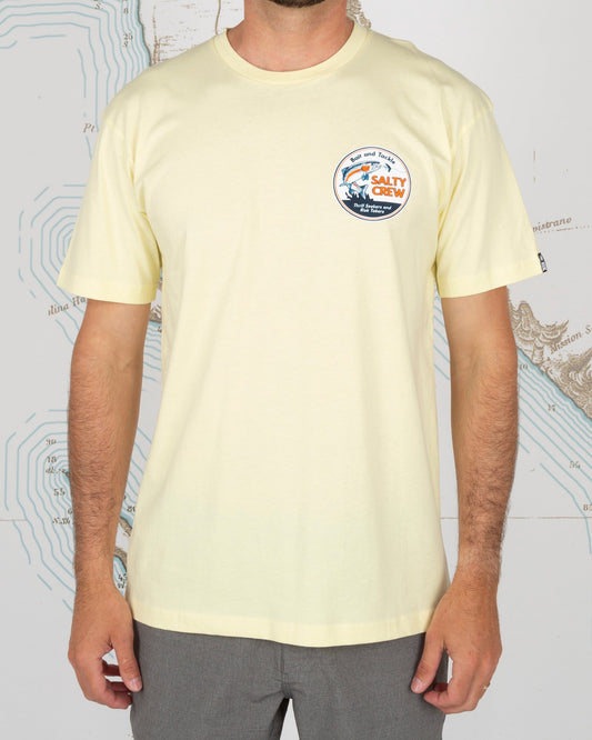 FLY GUY PREMIUM S/S TEE - Banana - Salty Crew Australia