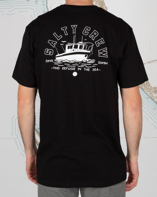 OUTBOARD STANDARD S/S TEE - Black