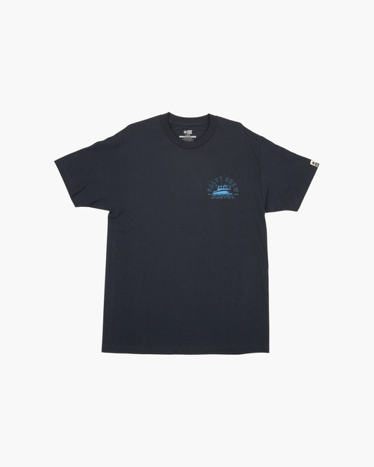 OUTBOARD STANDARD S/S TEE - Navy - Salty Crew Australia