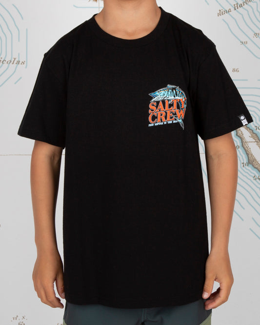 OH NO BOYS S/S TEE - Black