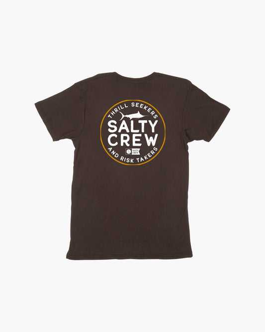 FIRST MATE PREMIUM S/S TEE - Black - Salty Crew Australia