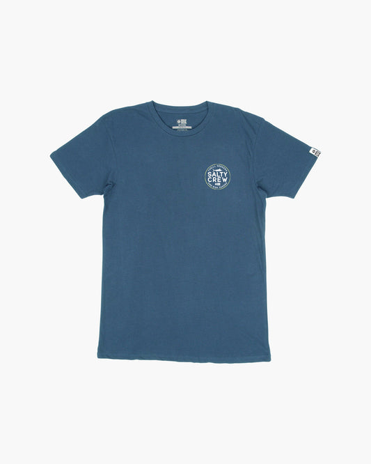 FIRST MATE PREMIUM S/S TEE - Navy - Salty Crew Australia