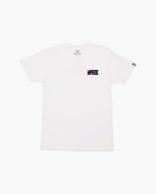 SURFACE PREMIUM S/S TEE - White - Salty Crew Australia
