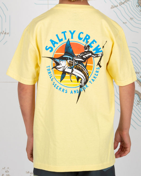 SPORT FISHING BOYS S/S TEE - Banana