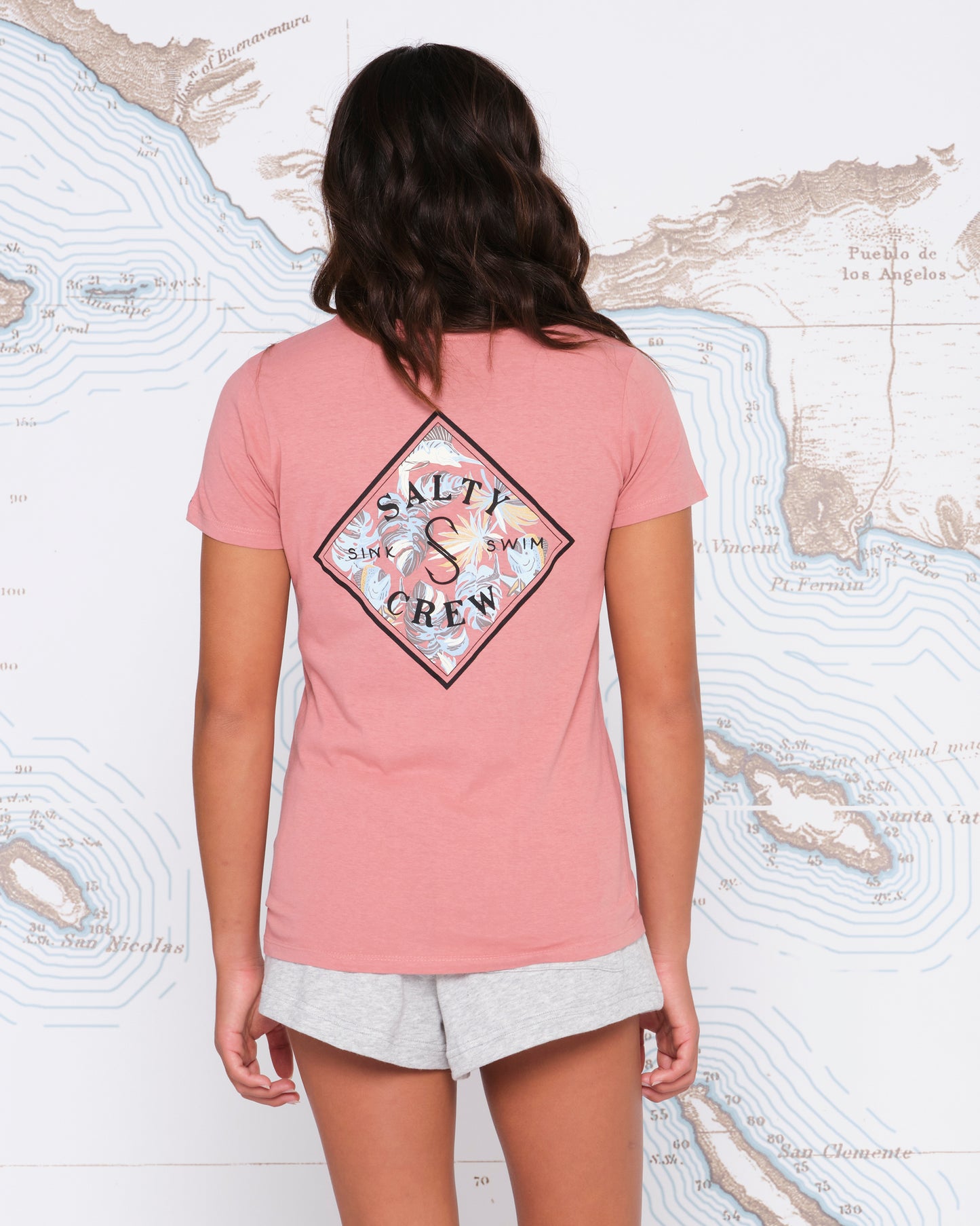 TIPPET CLASSIC TEE - Dusty Rose
