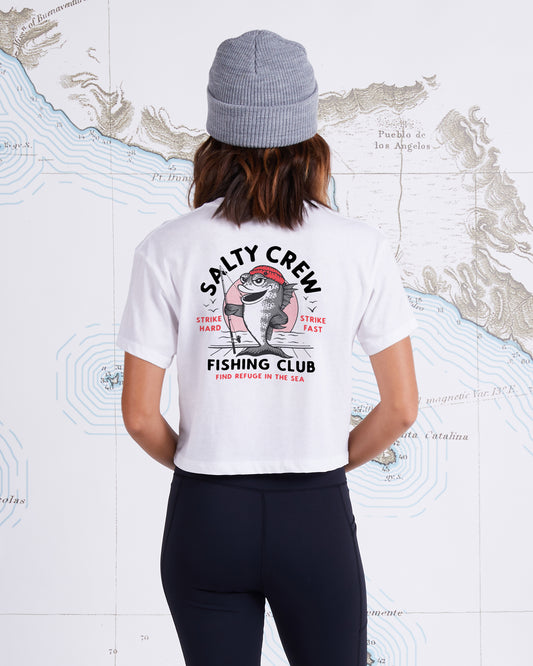 FISHING CLUB SKIMMER TEE - White