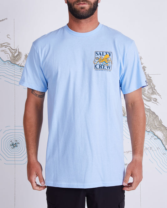 INK SLINGER STANDARD S/S TEE - Light Blue