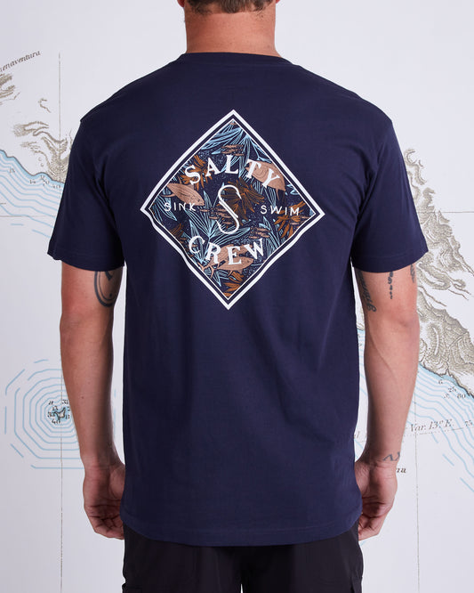 TIPPET TACKLE PREMIUM S/S TEE - Navy