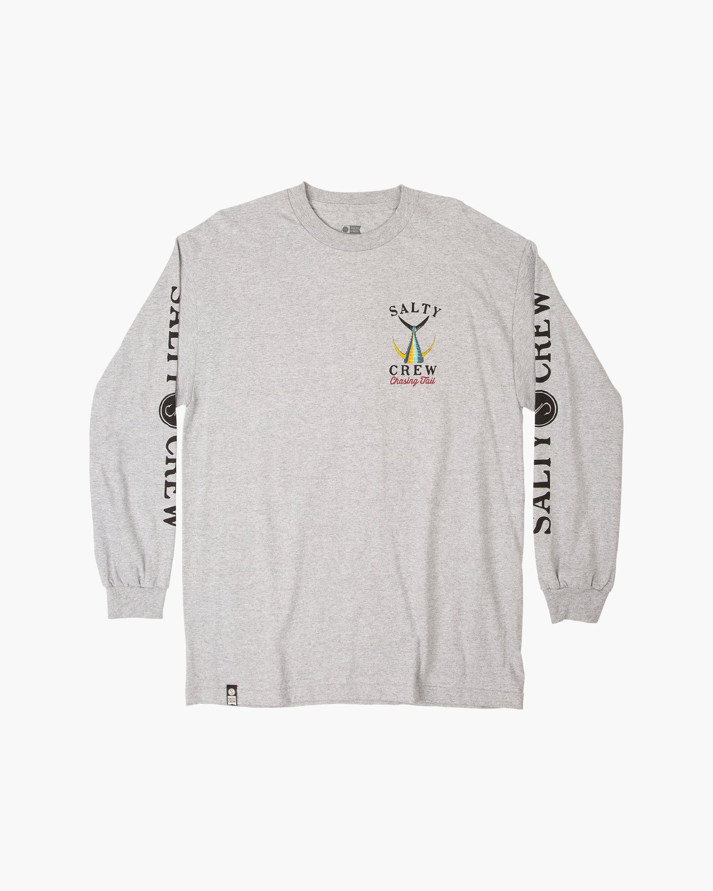 Tailed L/S Tee - Athletic Heather