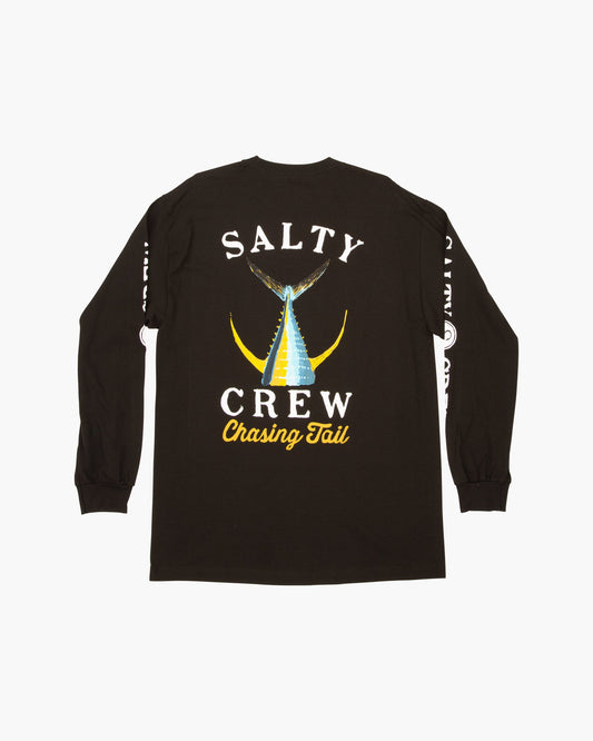 Tailed L/S Tee - Black