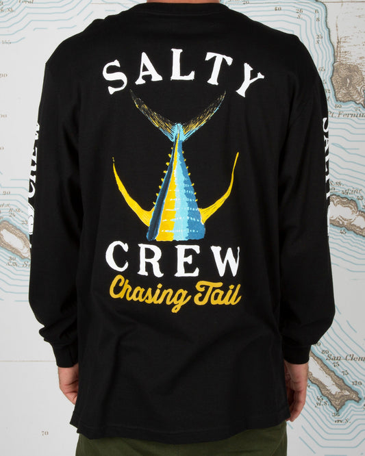 Tailed L/S Tee - Black