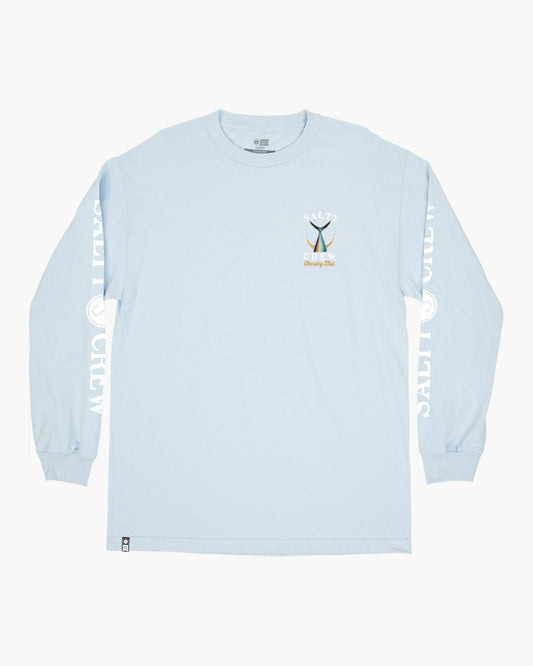 Tailed L/S Tee - Light Blue - Salty Crew Australia
