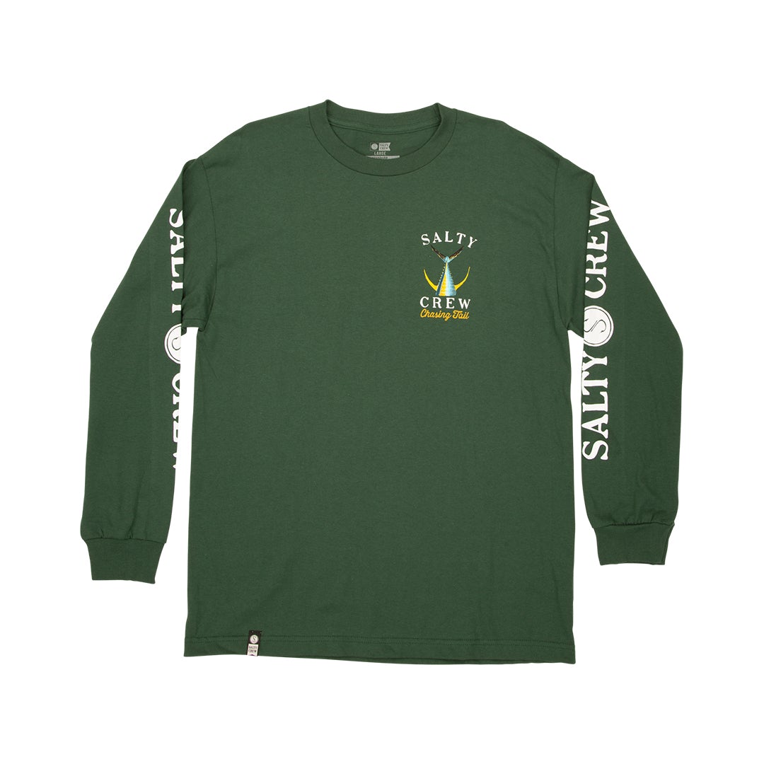 Tailed L/S Tee - Spruce
