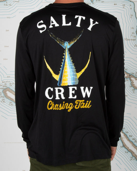 Tailed L/S Sunshirt - Black