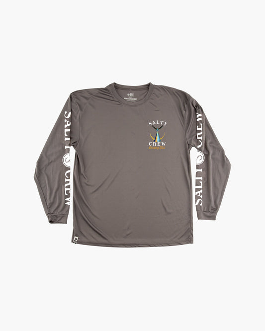 Tailed Long Sleeve Sunshirt - Charcoal