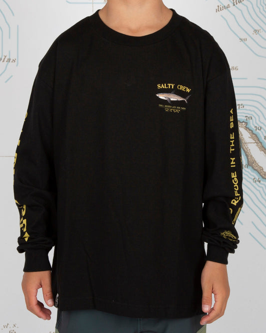 Bruce Boys L/S Tee - Black