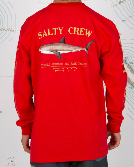 Bruce Boys L/S Tee - Red