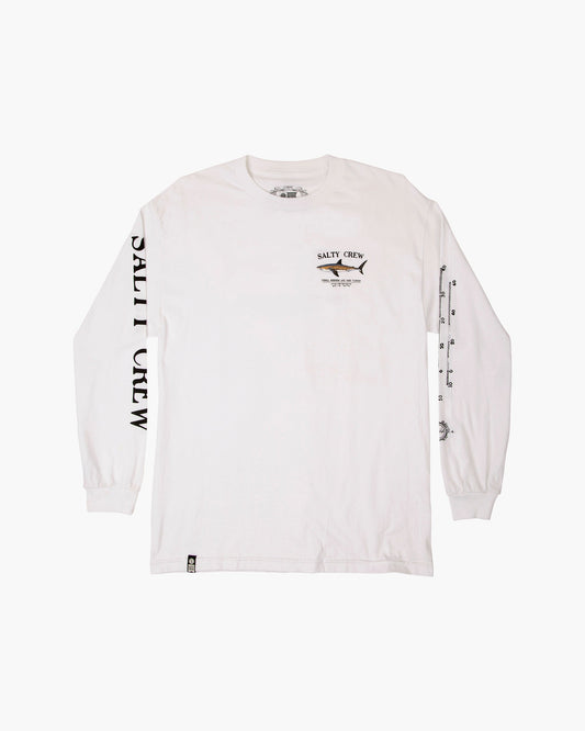 Bruce L/S Tee - White