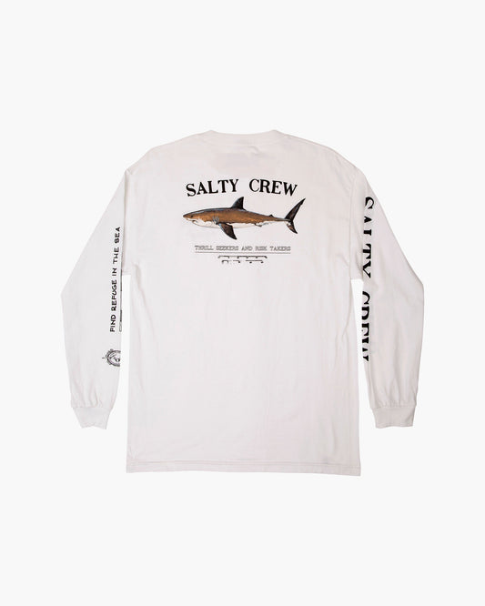 Bruce L/S Tee - White