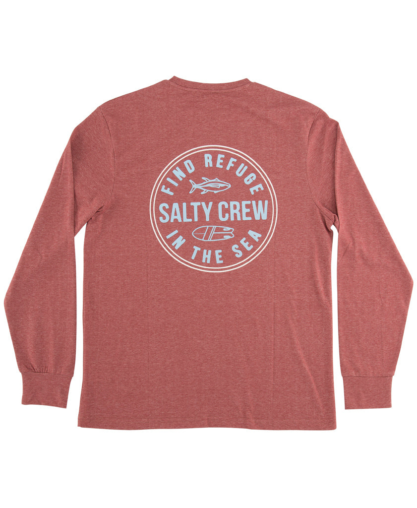 Twin Fin L/S Tech Tech Shirts - Salty Crew Australia