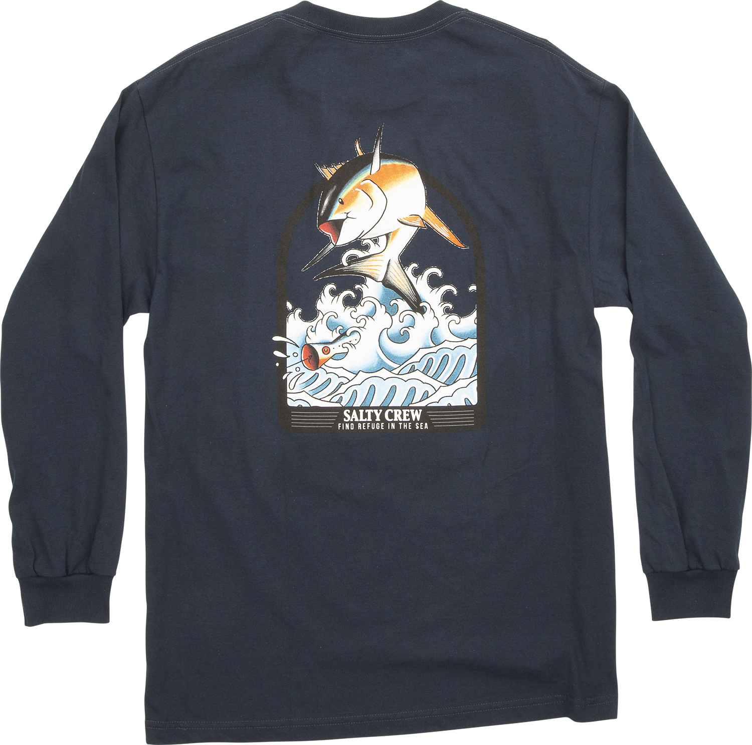 Poppin Off L/S Tee Long Sleeve Tees - Salty Crew Australia